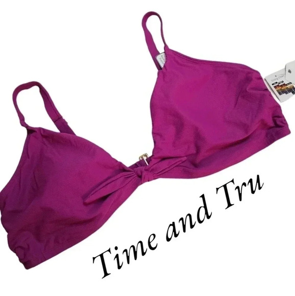 Time and Tru Swimsuit Top 3X NWT - Picture 1 of 3